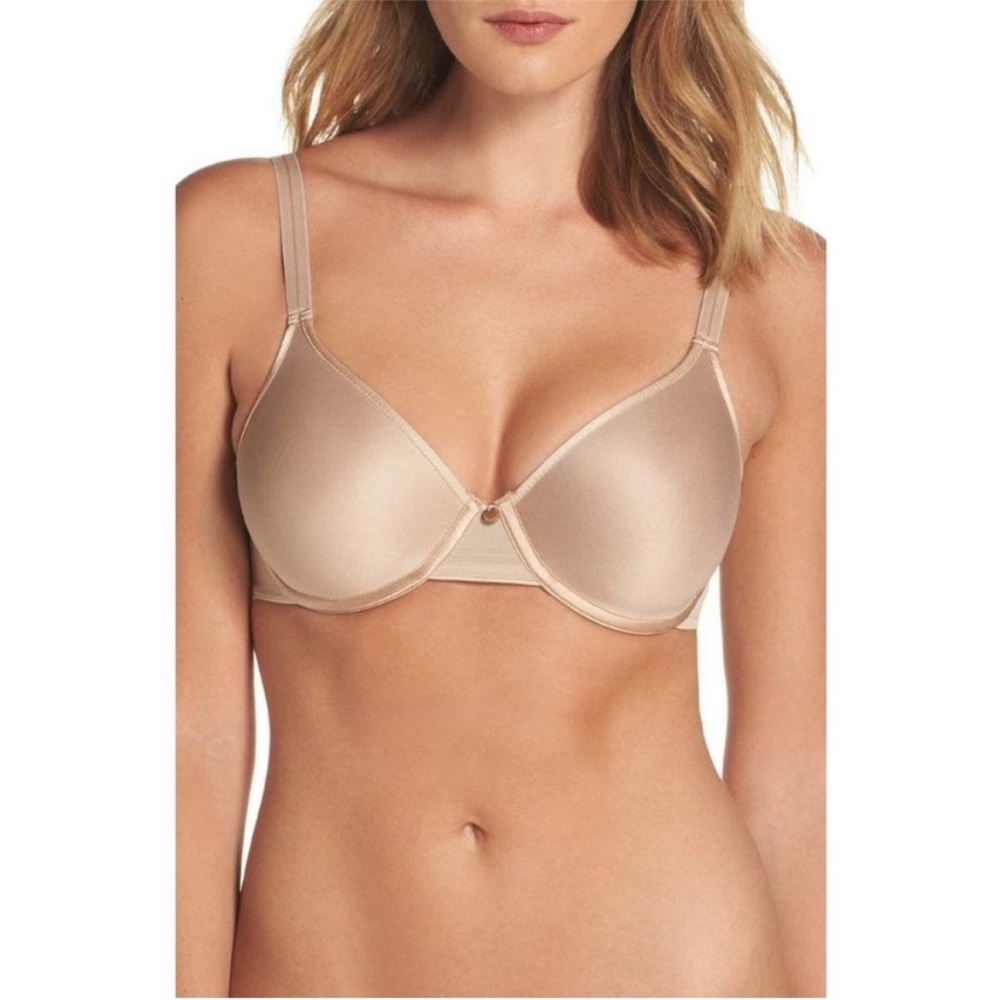 [Chantelle] NWT C Essential T-Shirt Bra-in Nude- 32C